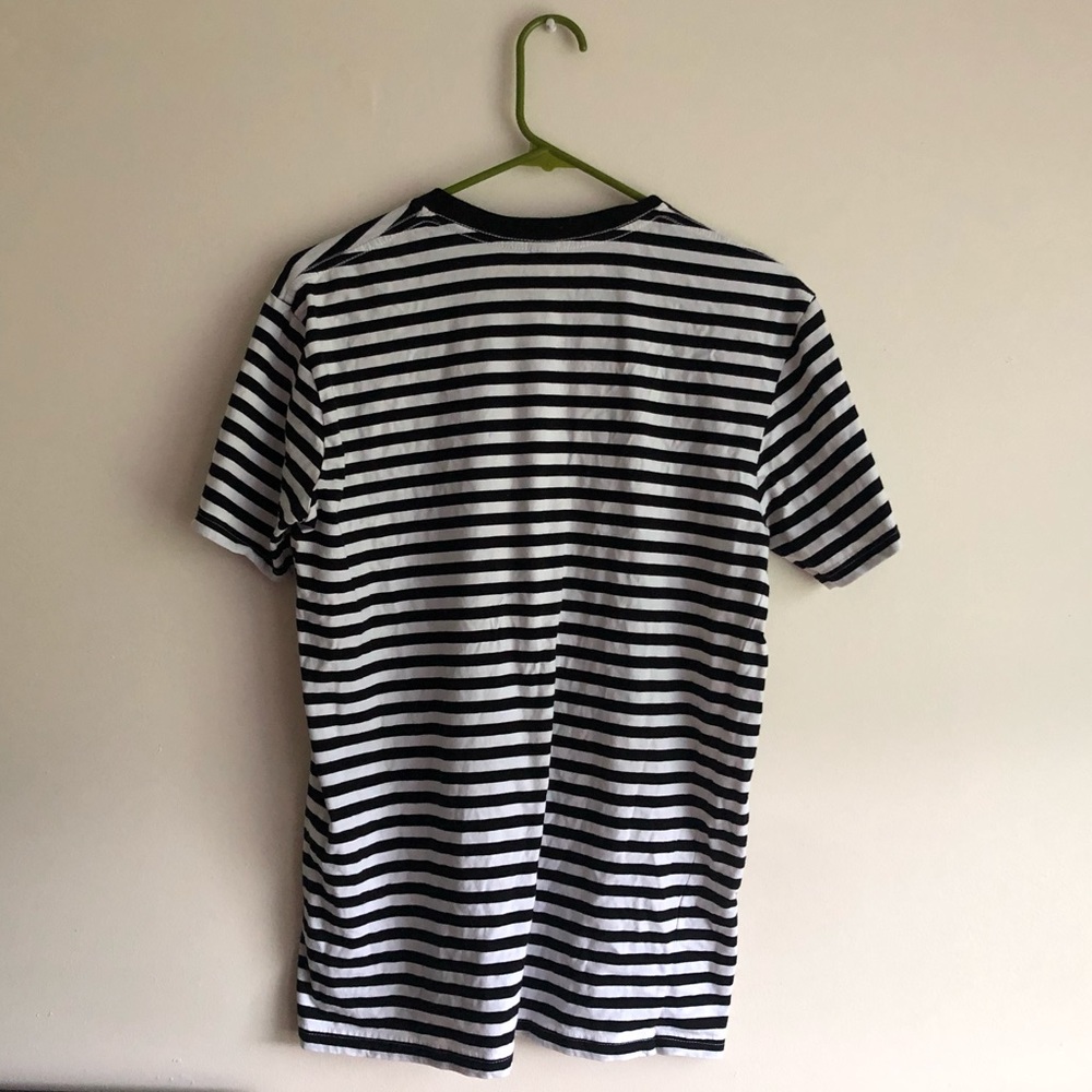 Striped T-shirt in cotton jersey.